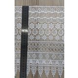 DUAYEN Güpür Dantel Büyük Geometrik Desen 1 Metre Best