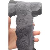 DUAYEN güpür dantel vual üzeri işleme geniş meziyet desen 1 metre