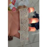 DUAYEN Pamuk Fisto Dantel çıtır güneş Desen 1 Metre