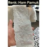 DUAYEN Pamuk Fisto Dantel gönül bağı Desen 1 Metre