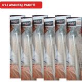 Dubai Biberon Emzik Yağ Şişe Temizleme Fırçası 33 mm 6'lı Avantajlı Paket