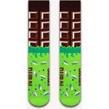 Dubai Çikolatası Desenli Unisex Çorap - Renkli - 36 - 44