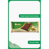 Dubai Çikolatası Kadayıflı Antep Fıstıklı - 93 Gram - 6 Adet
