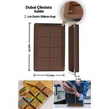 Dubai Çikolatası Kalıbı Büyük Silikon Çikolata Kalıbı ( Bpa Free)