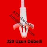 Dübelli Uzun Dübel Kablo Bağı 3.6X125 Dkbu_320 200 Adet