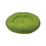 Dubex 52x9 cm Yeşil Peluş Simit Yatak