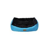 Dubex Jellybean Iç Mekan Yatak L - 78 x 60 x 22 cm Açık Mavi - Antrasit Gri