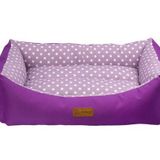 Dubex Tarte Small Lila Benekli Köpek Yatağı