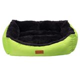 Dubex VR04 Fıstık Yeşilli Antrasit 44x62x22 cm Jellybean Dikdörtgen Yatak