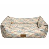 Dubex VR11 Turuncu Kısa Çizgili 95x70x22 cm Makaron Dikdörtgen Yatak