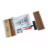 Dubleks Lastik Tamir Seti: 15 Ad 20Cm Fitil, Metal Fitil Atma,Plastik Kanal Açıcı, İğne Sökücü, İğne, Kapak