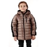 DUBLİNO KİDS Erkek Çocuk Kapüşonlu Mont Su ve Rüzgar Geçirmez İçi Kürklü