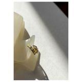 DuCa Handmade Gold Renkli SRPNT Model Earcuff Kıkırdak Küpesi (Deliksiz Kullanım)