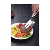 Duca Store Çelik 23 cm Balık Biftek Maşası Et Servis Kepçesi Kaşığı CIN875X - 0,5 x 7 cm
