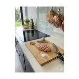 Duca Store Doğal Bambu Kesme Tahtası | 20X30 cm | Antibakteriyel, Dayanıklı, Çizilmez | Mutfak Için Ideal - Ahşap