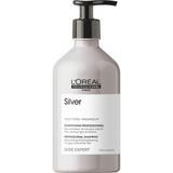 Duca Store Professionnel Paris Serie Expert Silver Çok Açık Sarı, Gri ve Beyaz Saçlar Için Renk Dengeleyici Mavi Şampuan 500ML