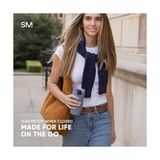 Duca Store Simple Modern Kapaklı Seyahat Kahve Kupası Bardak | Yeniden Kullanılabilir Yalıtımlı Paslanmaz Çelik Soğuk Demleme Buzlu Kahve Fincanı Termos | Kadın Erkek Ona Hediyeler | Voyager Koleksiyonu | 12 Oz - 0 - Siyah