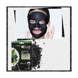 Duca Store Skin Naturals Kömürlü Kağıt Yüz Maskesi Siyah Yosun