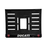 Ducatı Ducati Uyumlu Beyaz Plastik (15X24 Cm) Kırılmaz Plakalık