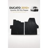 Ducato 2010+ 3D Oto Paspas Araca Özel Kaymaz TPE Kauçuk Paspas