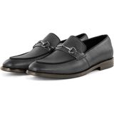 Ducavelli Ancora Deri Erkek Klasik Ayakkabı, Loafer Klasik Ayakkabı - Siyah