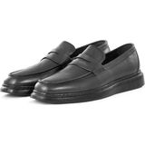 Ducavelli Premio Deri Erkek Günlük Klasik Ayakkabı, Loafer Ayakkabı - Siyah