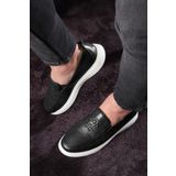Ducavelli Stamped Hakiki Deri Erkek Günlük Ayakkabı, Loafer Ayakkabı, Hafif Ayakkabı, Yazlık Ayakkabı