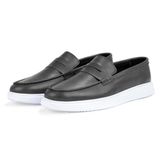 Ducavelli Trim Hakiki Deri Erkek Günlük Ayakkabı Loafer Ayakkabı