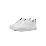 Ducavelli Ventu Erkek Hakiki Deri Sneaker, Fermuarlı Sneaker, Hakiki Deri Sneaker, Erkek Sneaker - 44 - Beyaz