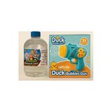Duck Çok Delikli Pilli Köpük Atan Baloncuk Çıkaran Tabanca 23 Dilekli+ 500 Ml Köpük Likidi