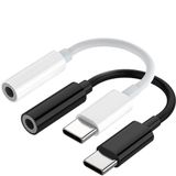 DUCK DANCE USB-C - 3,5 mm Kulaklık Jakı Adaptörü Kablolu Kulaklık Kabloları 3,5 mm Jaktan Tip C Kablolara Yalnızca 2'li Paket (3,5 mm Jak - Tip C, Kablolar Sadece)