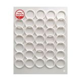 DUCK HOBY 25 Adet Lif Halkası Plastik Halka 4 Cm