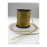 DUCK HOBY 5 Metre Lastikli Dekoratif Simli Monofil İplik, Bileklik İpi , Paket İpi, Simli Lastik, Simli