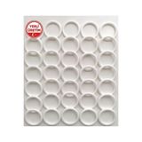 DUCK HOBY 50 Adet Lif Halkası Plastik Halka 4 Cm