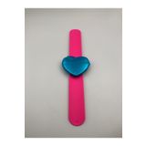 DUCK HOBY Kalp Model Mıknatıslı İğnedanlık, Saat İğnedanlık ( Pembe ) G-102