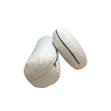 Duck Kumaş Bolster Minderi & Meditasyon Minderi 2'li Set Yoga Bolster ve Meditasyon Minderi (Krem)