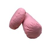 Duck Kumaş Bolster Minderi & Meditasyon Minderi 2'li Set Yoga Bolster ve Meditasyon Minderi (Pembe)