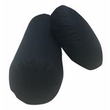 Duck Kumaş Bolster Minderi & Meditasyon Minderi 2'li Set Yoga Bolster ve Meditasyon Minderi (Siyah)