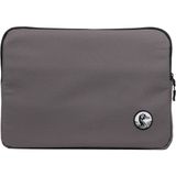DUCKLES Hool Gri 15-16 Inch Laptop Kılıfı Polyester Malzeme ile Darbe Emici Koruma Sağlar