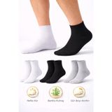Ducks Socks Erkek Kısa Konç Bambu Çorap 3’lü Dikişsiz Terletmeyen Ultra Yumuşak Nefes Alabilir Premium Çorap