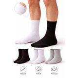 Ducks Socks Erkek Pamuk Dikişsiz Lastiksiz Çorap 3'lü Paket Uzun Konç / İz Bırakmaz / Sıkmayan Çorap