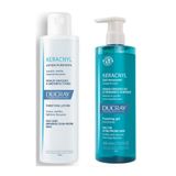 Ducray Keracnyl 200 ml Arındırıcı Losyon + Keracnyl 400 ml Yıkama Jeli