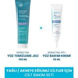 Ducray Keracnyl Akneye Eğilimli Ciltler İçin Jel 100ml + Bakım Kremi 30ml Cilt Bakım Seti