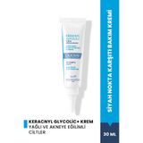 Ducray Keracnyl Glycolic+ Glikolik Asit İçeren Parlama ve Siyah Nokta Karşıtı Bakım Kremi 30 ml