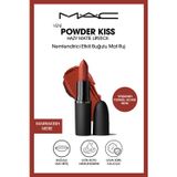 Dudakları Anında ve Uzun Süreli Nemlendirici 10 Saat Kalıcı MARRAKESH-MERE Powder Kiss Hazy Mat Ruj