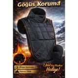 DUDAKTAN KALBE Motorcu Göğüs Koruyucu Motosiklet Koruyucu Ve Rüzgar Geçirmez Koruyucu Yelek