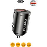 Dudao R3MAX 48W Süper Hızlı Araç Şarj Adaptörü | Mini Çakmaklık Boyutu, Usb-C Pd + Usb-A Qc Çıkış, Kompakt, Tüm Telefonlara Uyumlu - Siyah