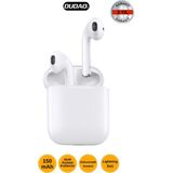 Dudao U10B Kablosuz Tws Bluetooth Kulaklık | Dokunmatik Kontrol, Akıllı Asistan Desteği, 150 Mah Şarj Kutulu | Ios ve Android Uyumlu - Beyaz