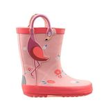 Dudino Loly Flamingo Çocuk Yağmur Çizmesi, Pembe, 30 Beden