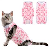 Due Felice Kedi Cerrahisi Kurtarma Kıyafeti Küçük Köpek Cerrahi Kurtarma Onesie Pet Ameliyat Sonrası Kadın Erkek Kedi Köpek Pembe Kalp/Küçük